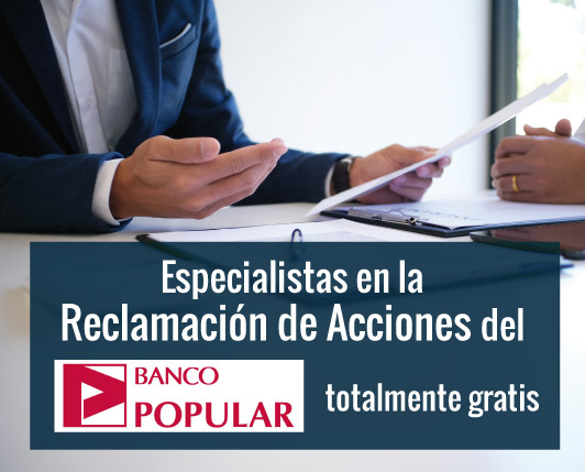 reclamacion acciones banco popular